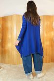 Mabel Dip Side Stretch Fine Knit Lapis /30=